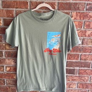 California Big Sur Graphic Tee - Sage Green